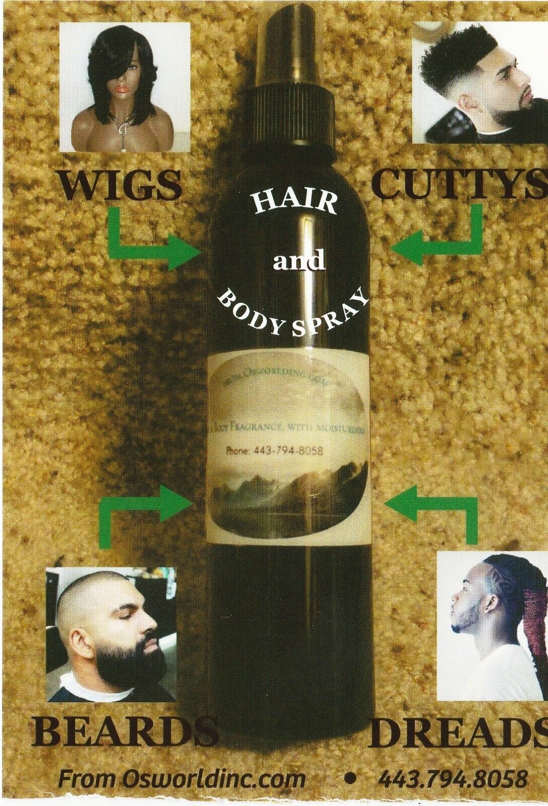 Hair and Body Spray
